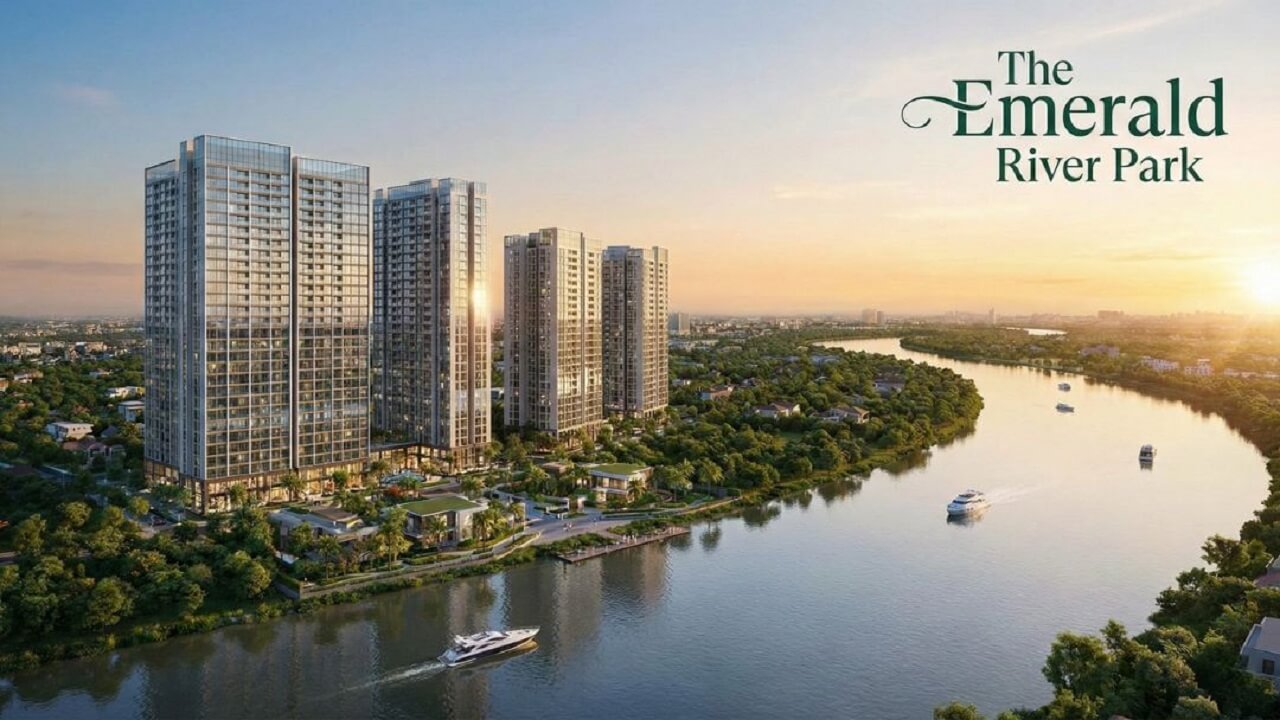 Phối cảnh the emerald river park