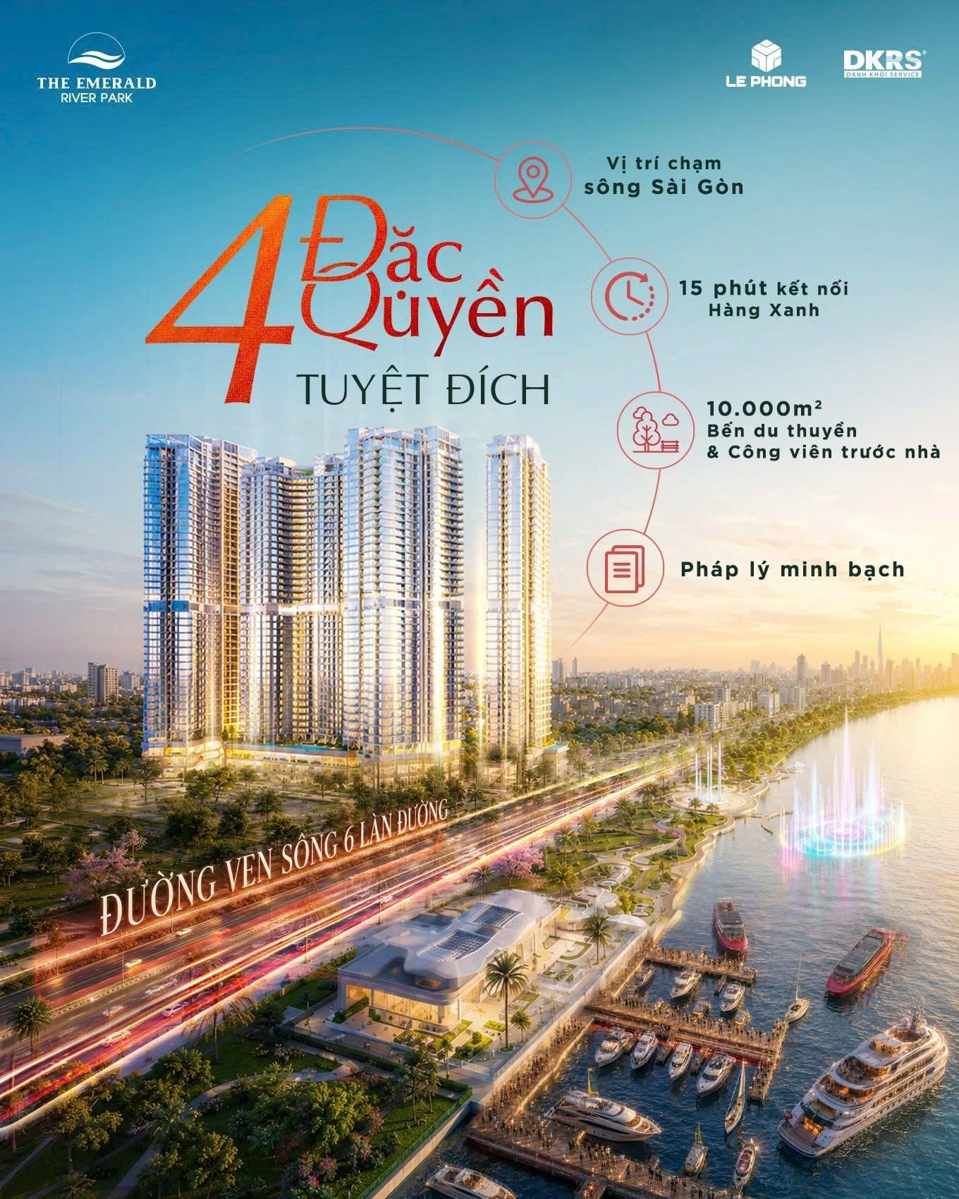 4 đặc quyền tuyệt đích khiến giới đầu tư "săn đón" The Emerald River Park 4 đặc quyền tuyệt đích khiến giới đầu tư "săn đón" The Emerald River Park